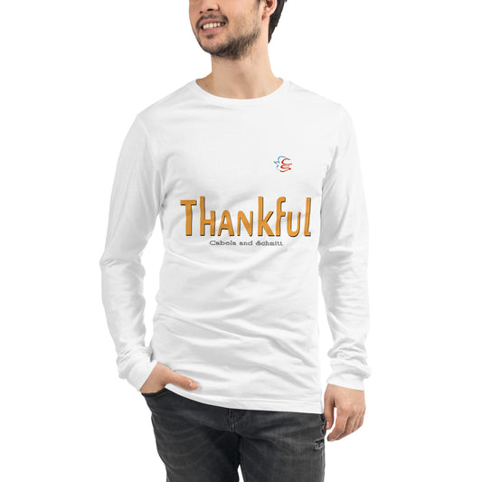 Unisex Long Sleeve Tee "Thankful"