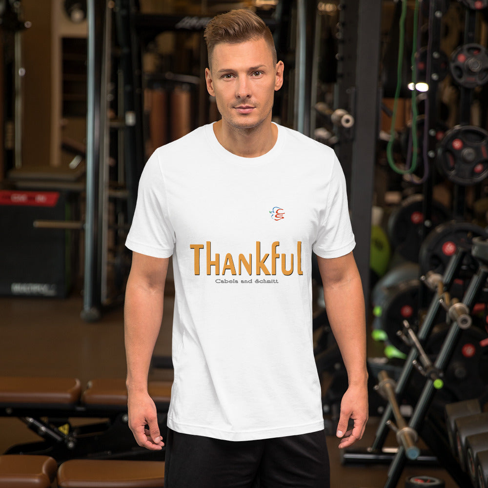 Unisex t-shirt "Thankful"