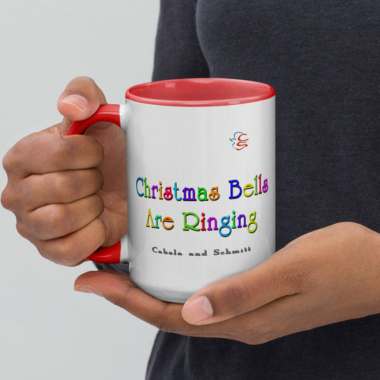 Mug with Color Inside "Christmas Bells Are Ringing"