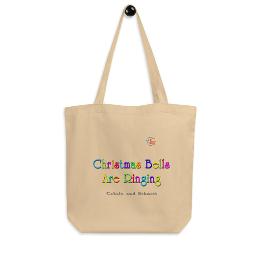 Eco Tote Bag "Christmas Bells Are Ringing"