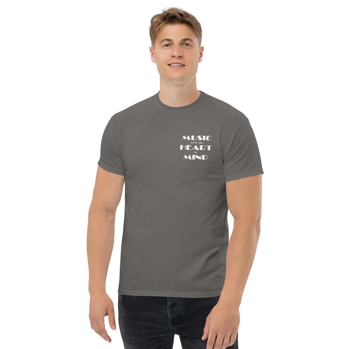 Cabela and Schmitt logo and URL Unisex classic tee version 2