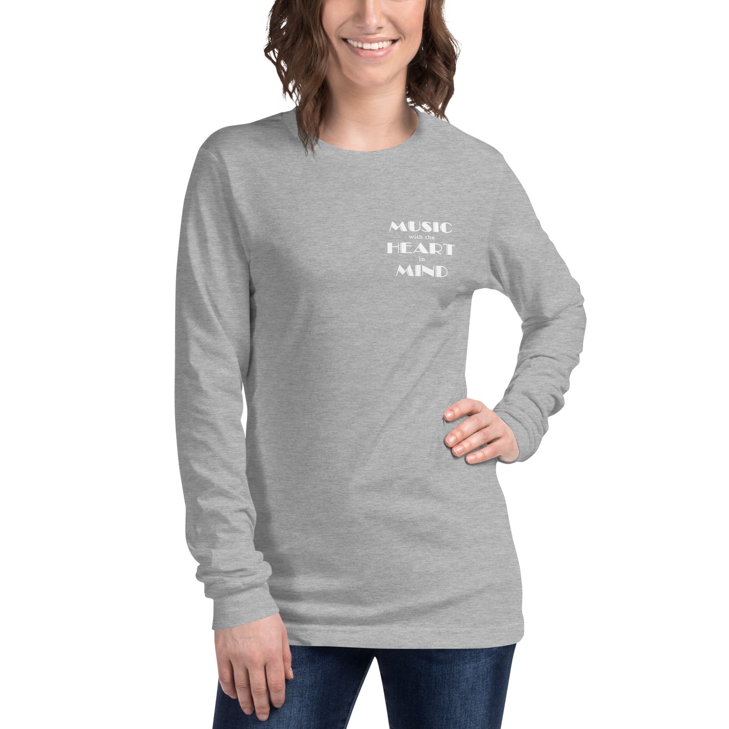 Cabela and Schmitt logo and URL Unisex Long Sleeve Tee Version 2