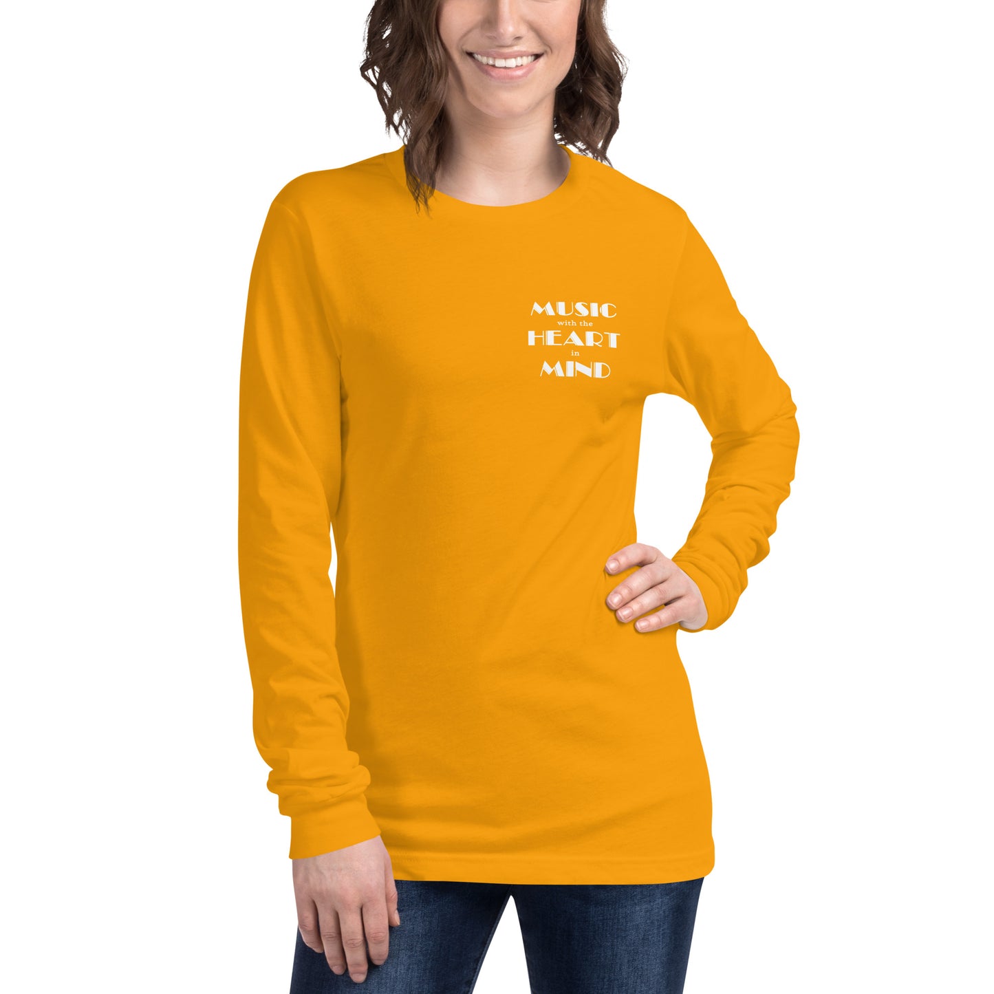 Cabela and Schmitt logo and URL Unisex Long Sleeve Tee Version 2