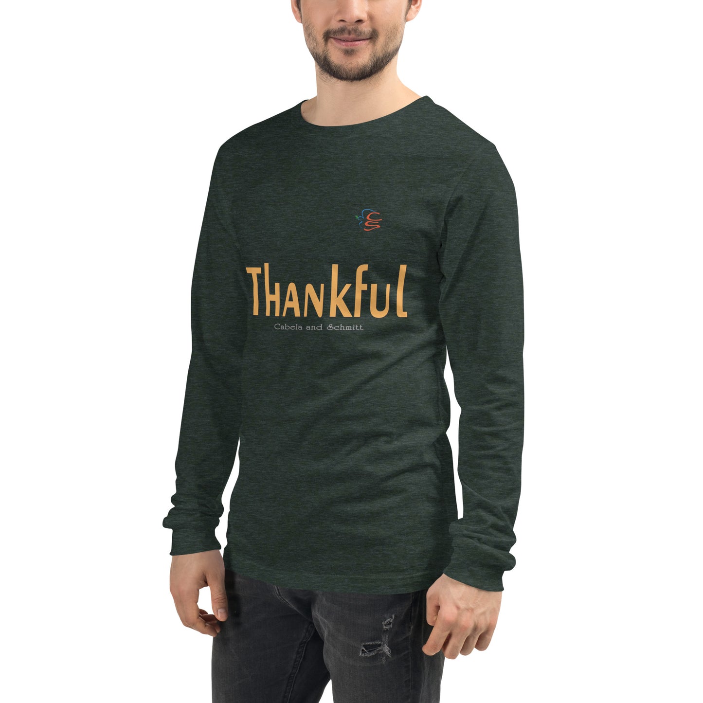 Unisex Long Sleeve Tee "Thankful"