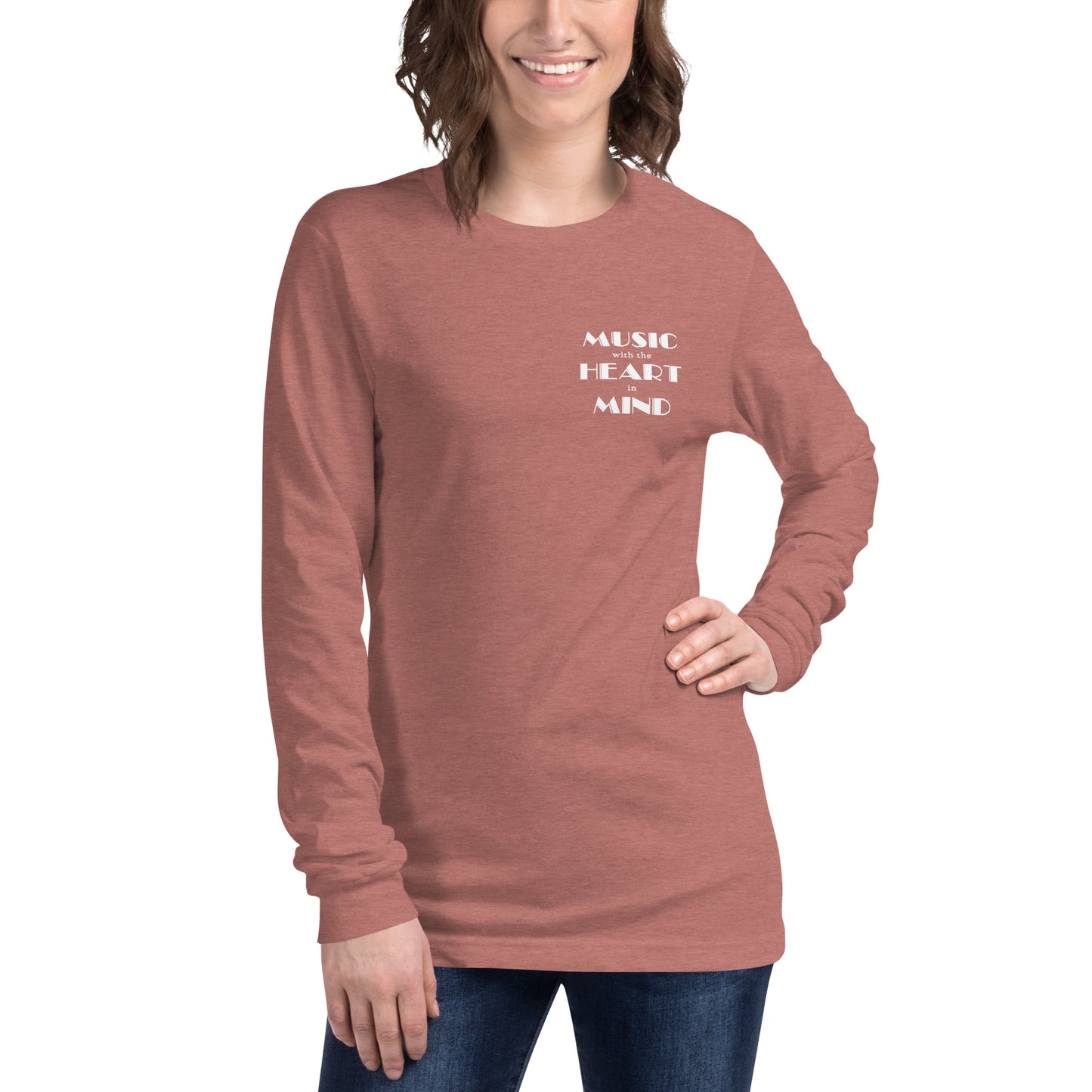 Cabela and Schmitt logo and URL Unisex Long Sleeve Tee Version 2