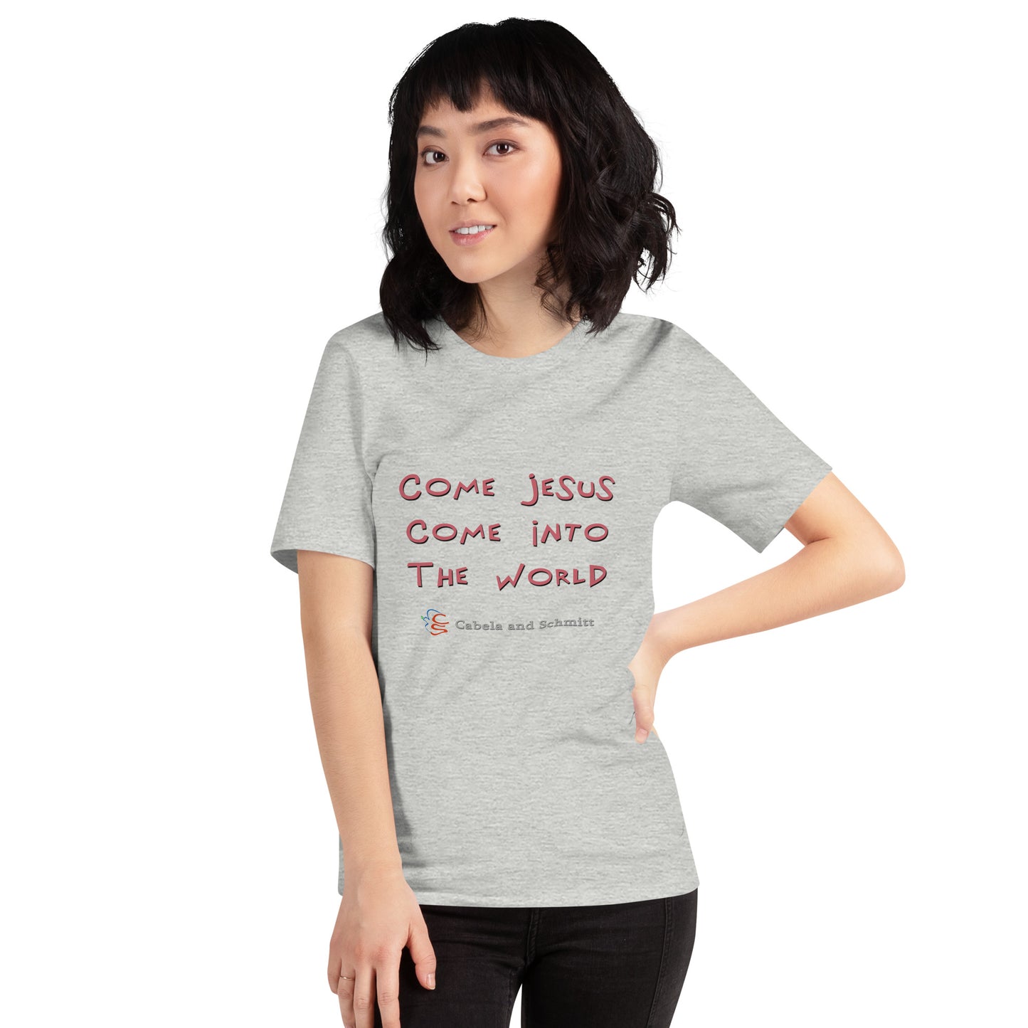 Unisex t-shirt "Come Jesus Come"