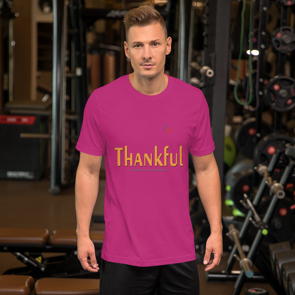 Unisex t-shirt "Thankful"