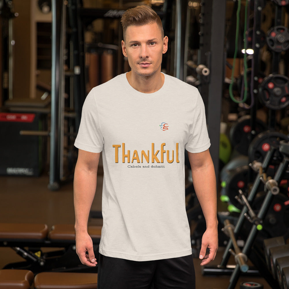 Unisex t-shirt "Thankful"