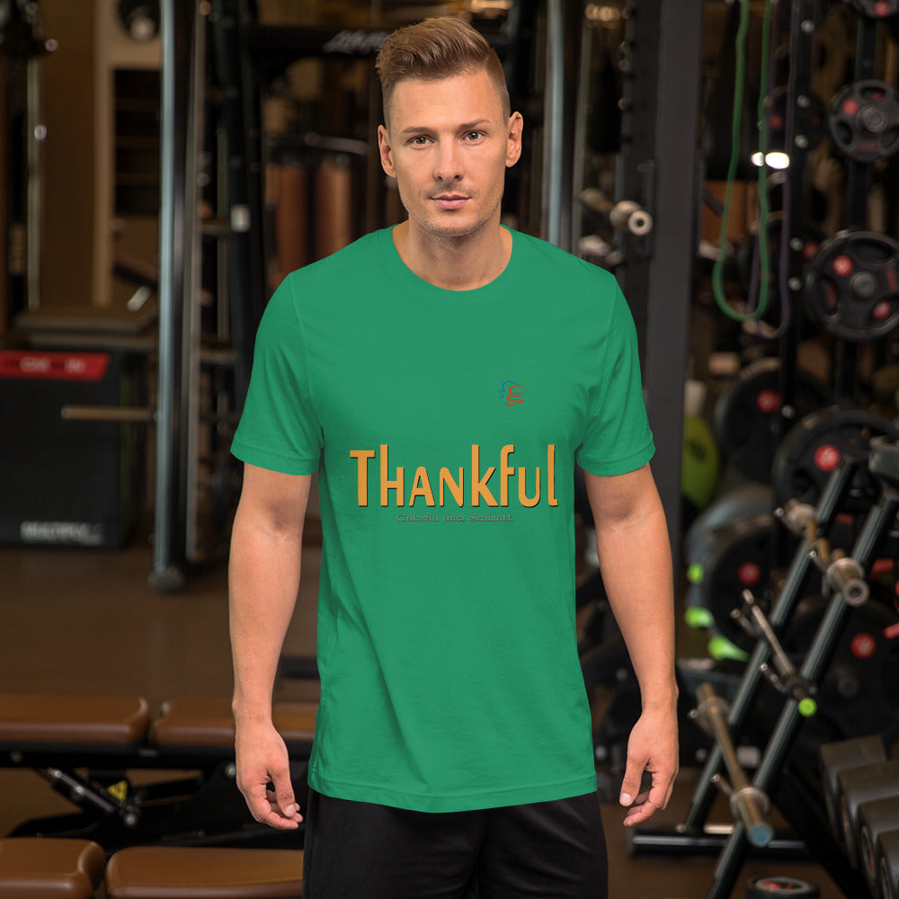 Unisex t-shirt "Thankful"