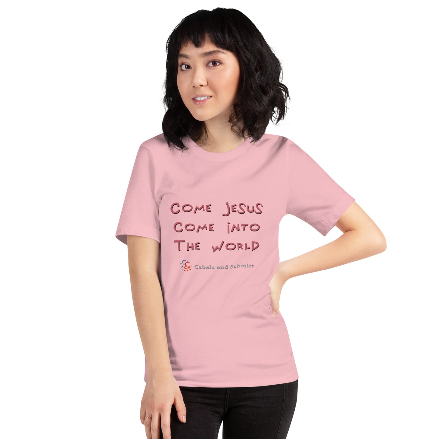 Unisex t-shirt "Come Jesus Come"