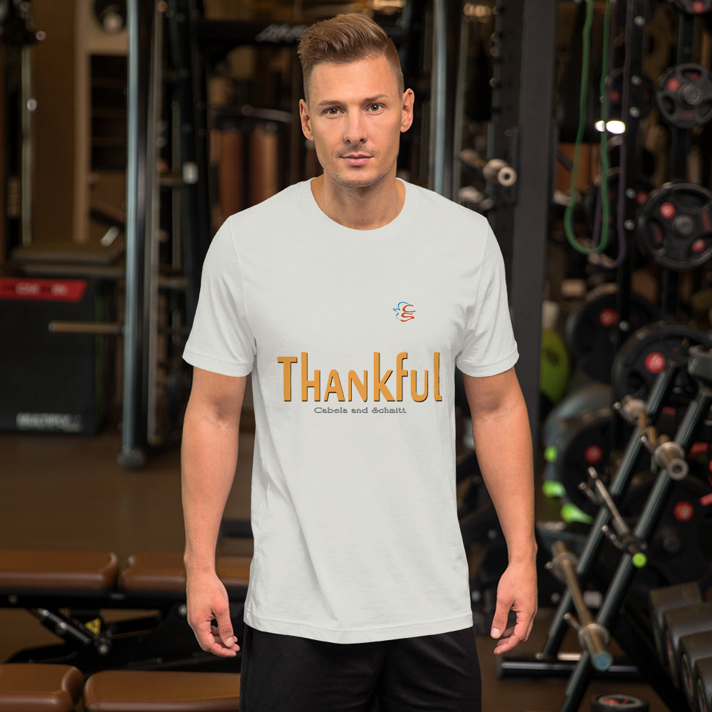 Unisex t-shirt "Thankful"