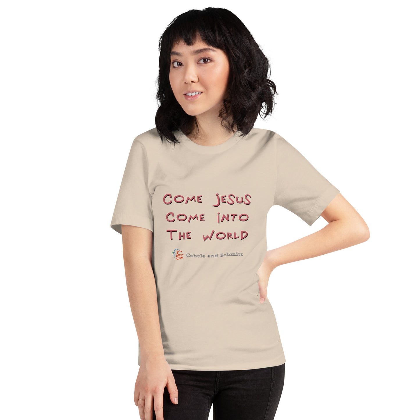 Unisex t-shirt "Come Jesus Come"