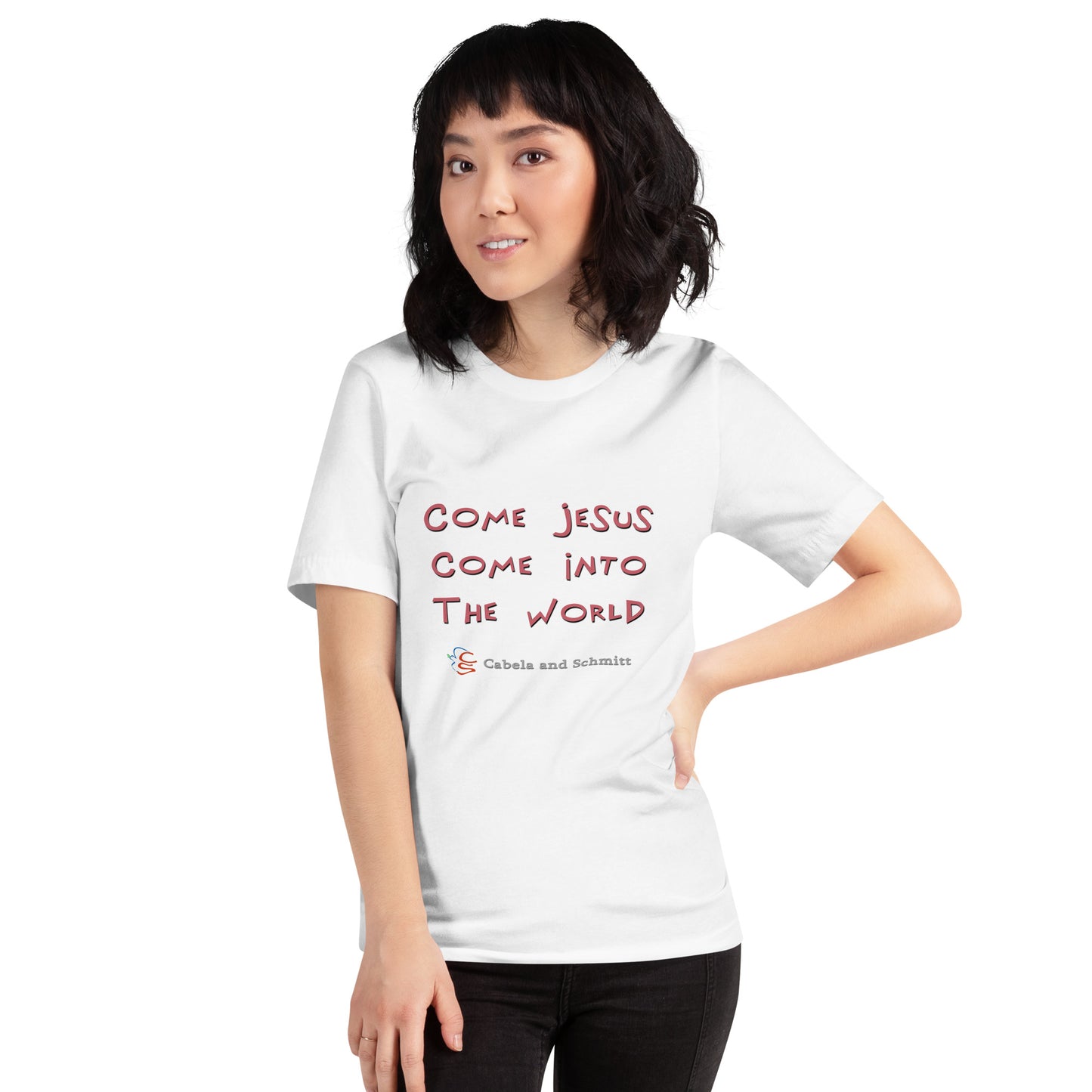 Unisex t-shirt "Come Jesus Come"