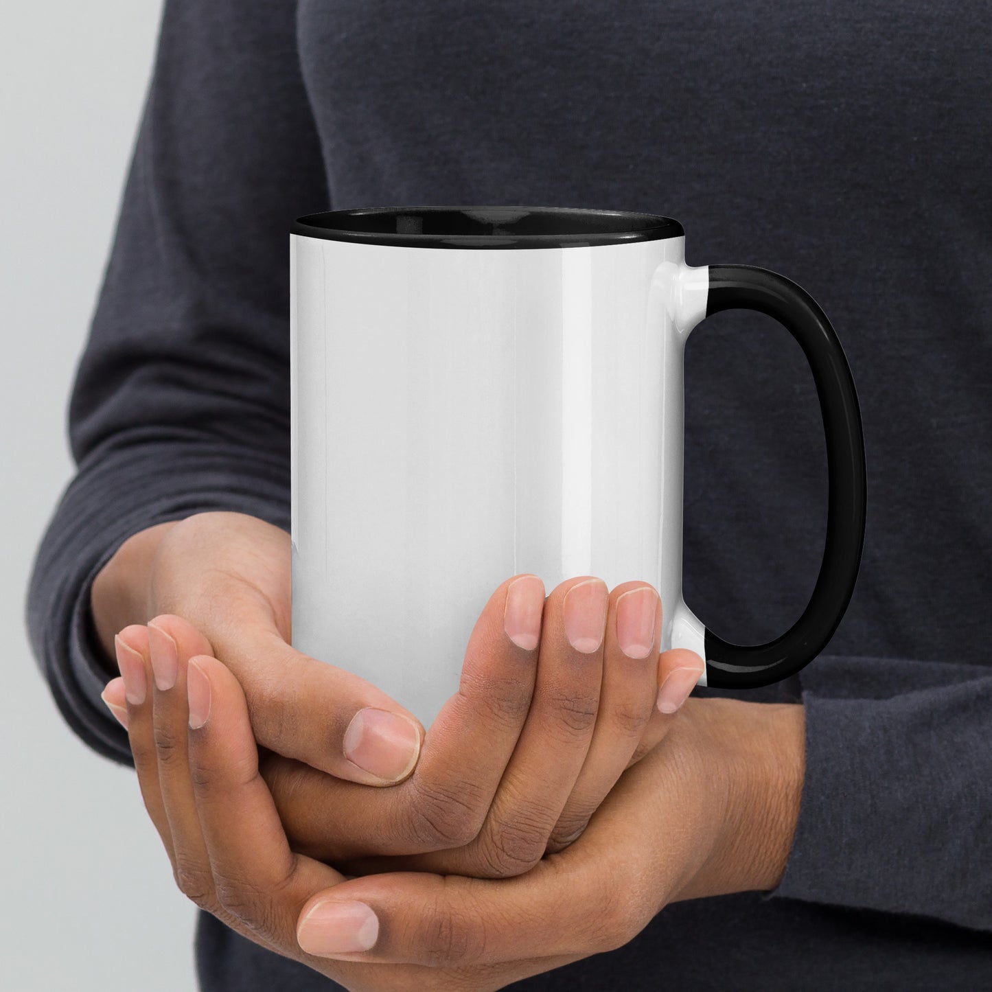 Mug with Color Inside "Christmas Bells Are Ringing"