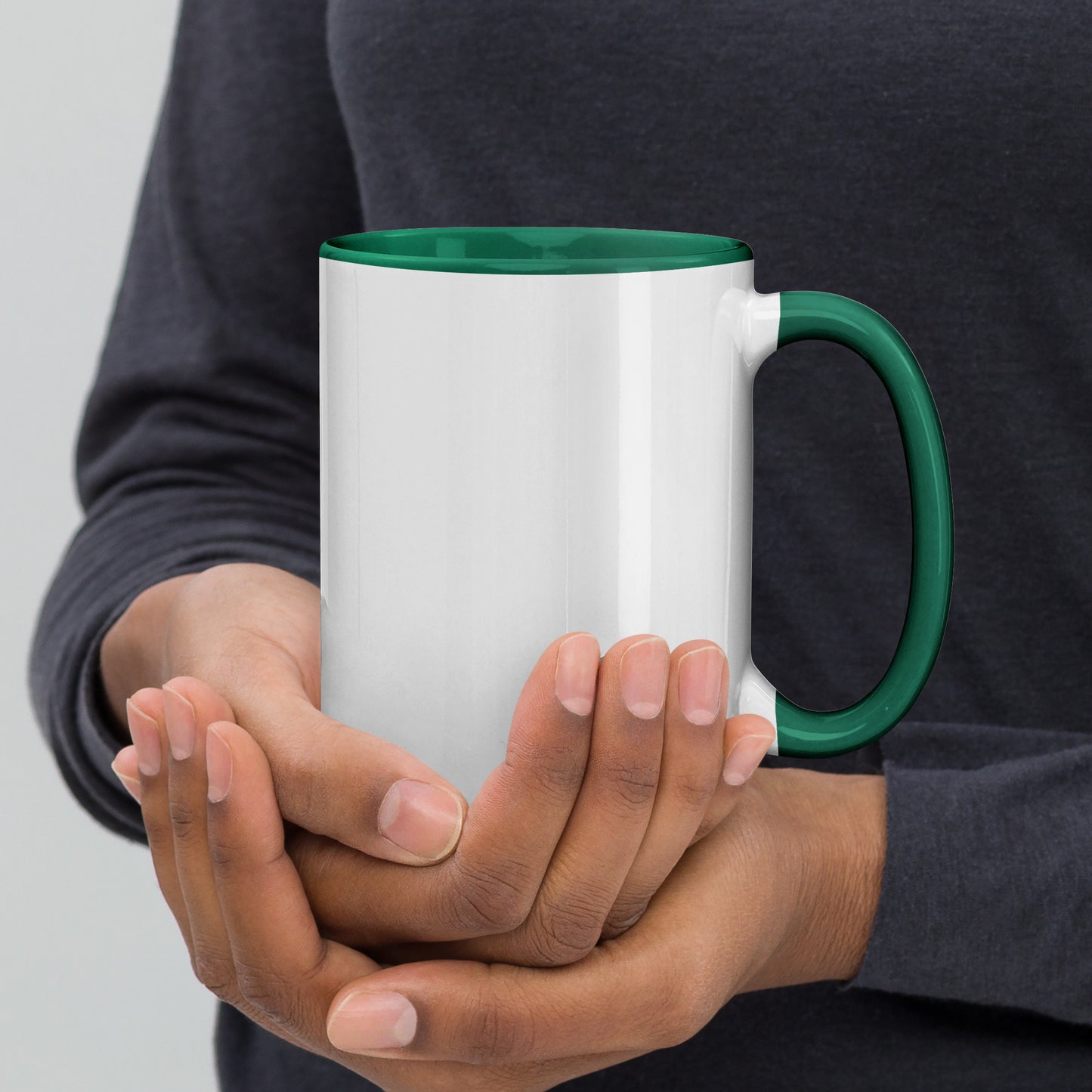 Mug with Color Inside "Christmas Bells Are Ringing"