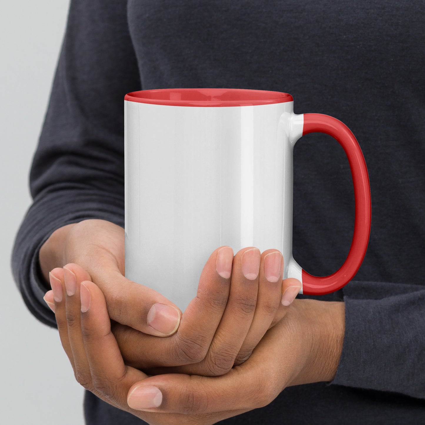 Mug with Color Inside "Christmas Bells Are Ringing"